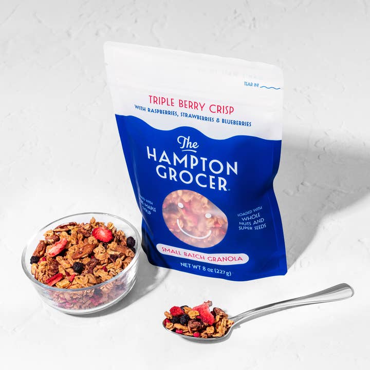 The Hampton Grocer Granola - Wholesale Granola - Triple Berry Crisp0