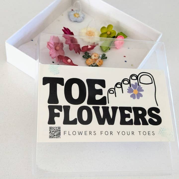 Tåring - Tåblomst Varietpakke - 10 stk for engroshandel hos Wyoming Creative x Toe Flowers