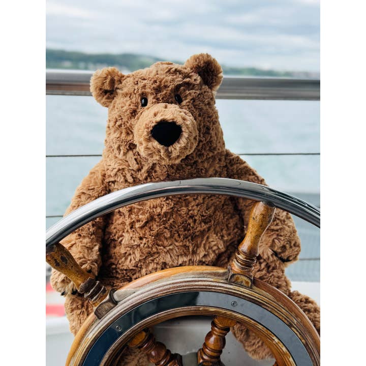 Teddy Hermann - Vendita all'ingrosso Peluche - Bambini e neonati - Orso bruno Casimir 50 cm - Peluche - Giocattolo di stoffa1