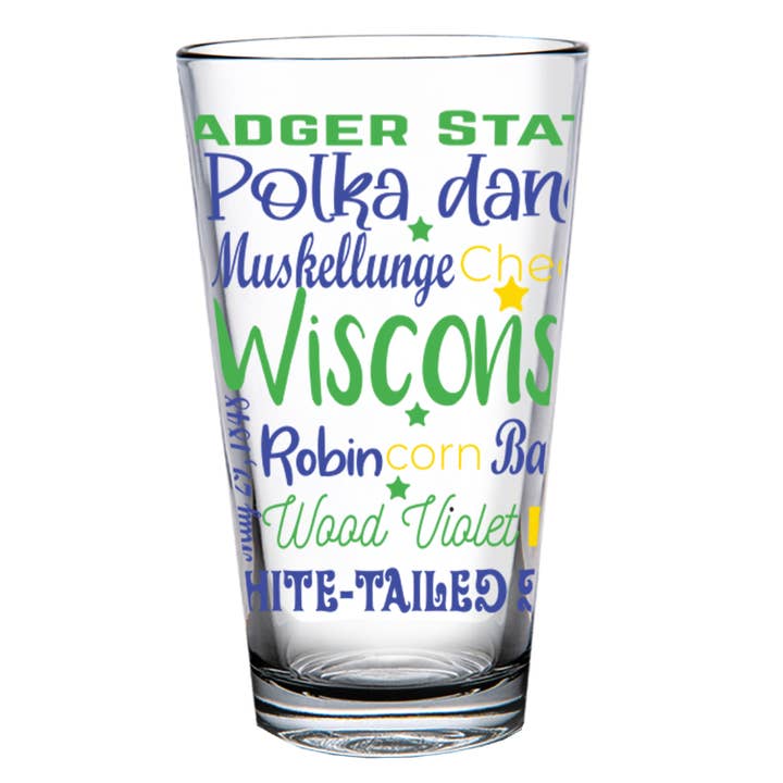 COULEUR WORDLE DU WISCONSIN pour la vente par 1 Brilliant Gift