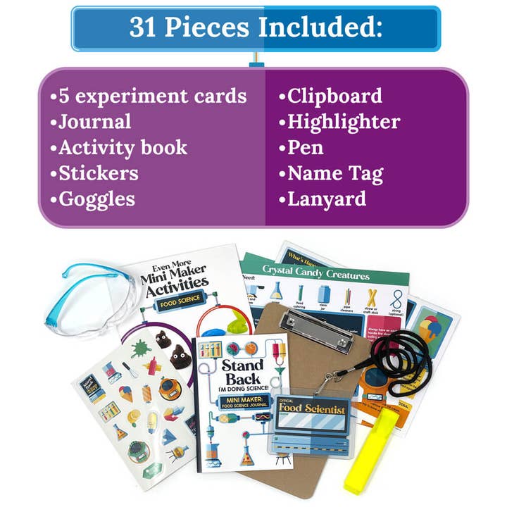 Carson Dellosa Education - Wholesale DIY Craft Kit - Kids - Mini Maker Kit: Food Science2