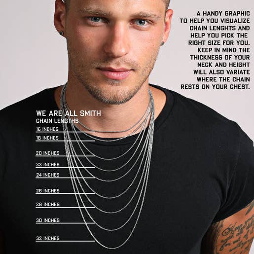 We Are All Smith - Wholesale Pendant/Charm Necklace - Waterproof Stainless Steel Cross For Men