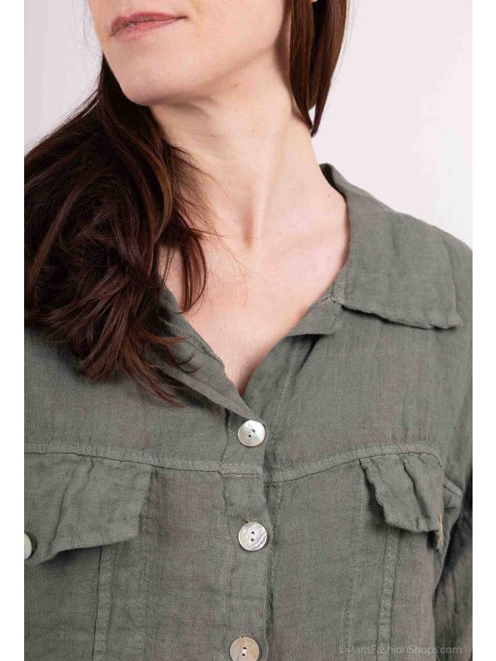 Shyloh - Wholesale Jacket - Women's - Linen jacket 1332424