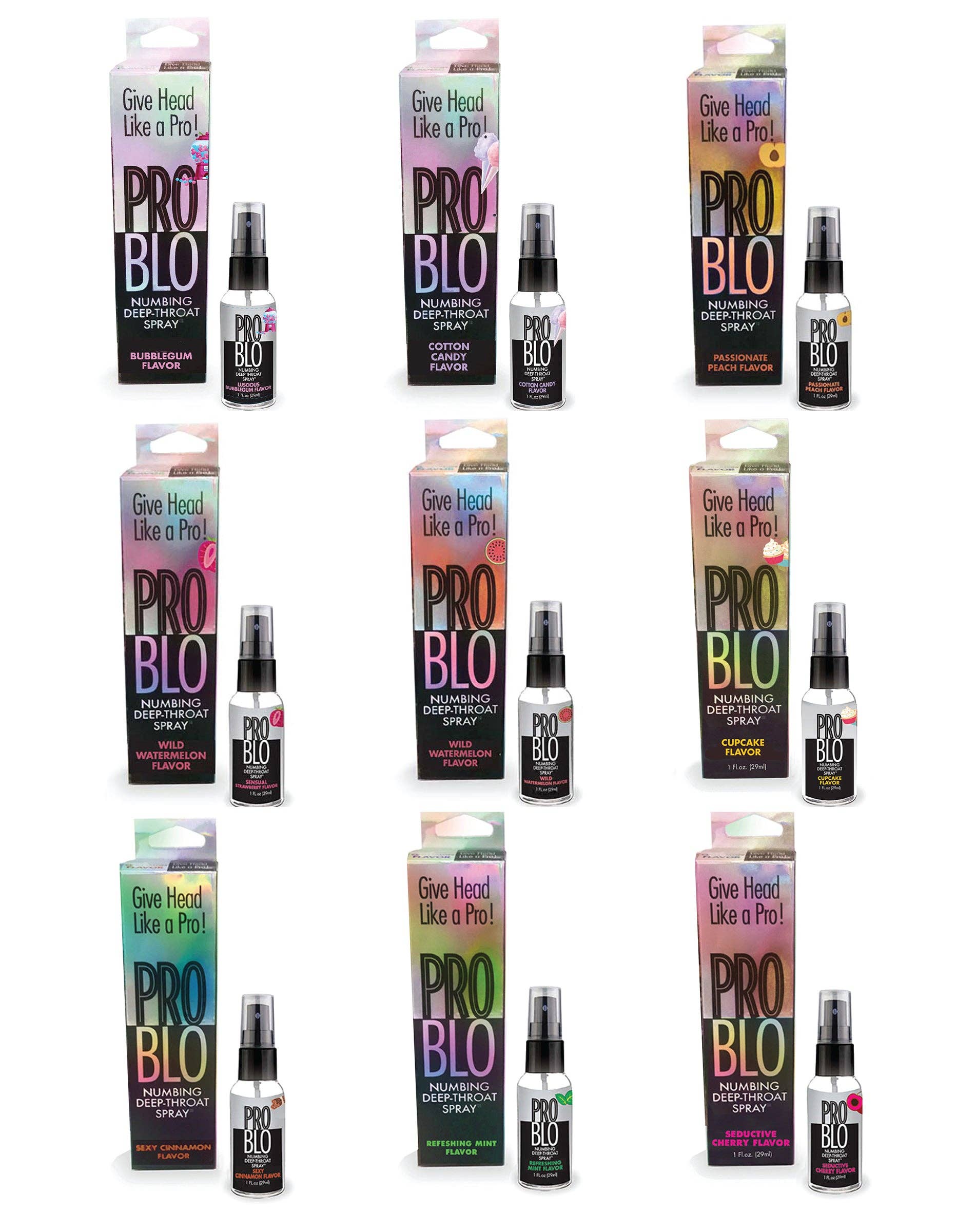 Little Genie Productions - Vente Spray pour le mal de gorge - Spray Anesthésiant pour la Gorge Pro Blo - Fraise1