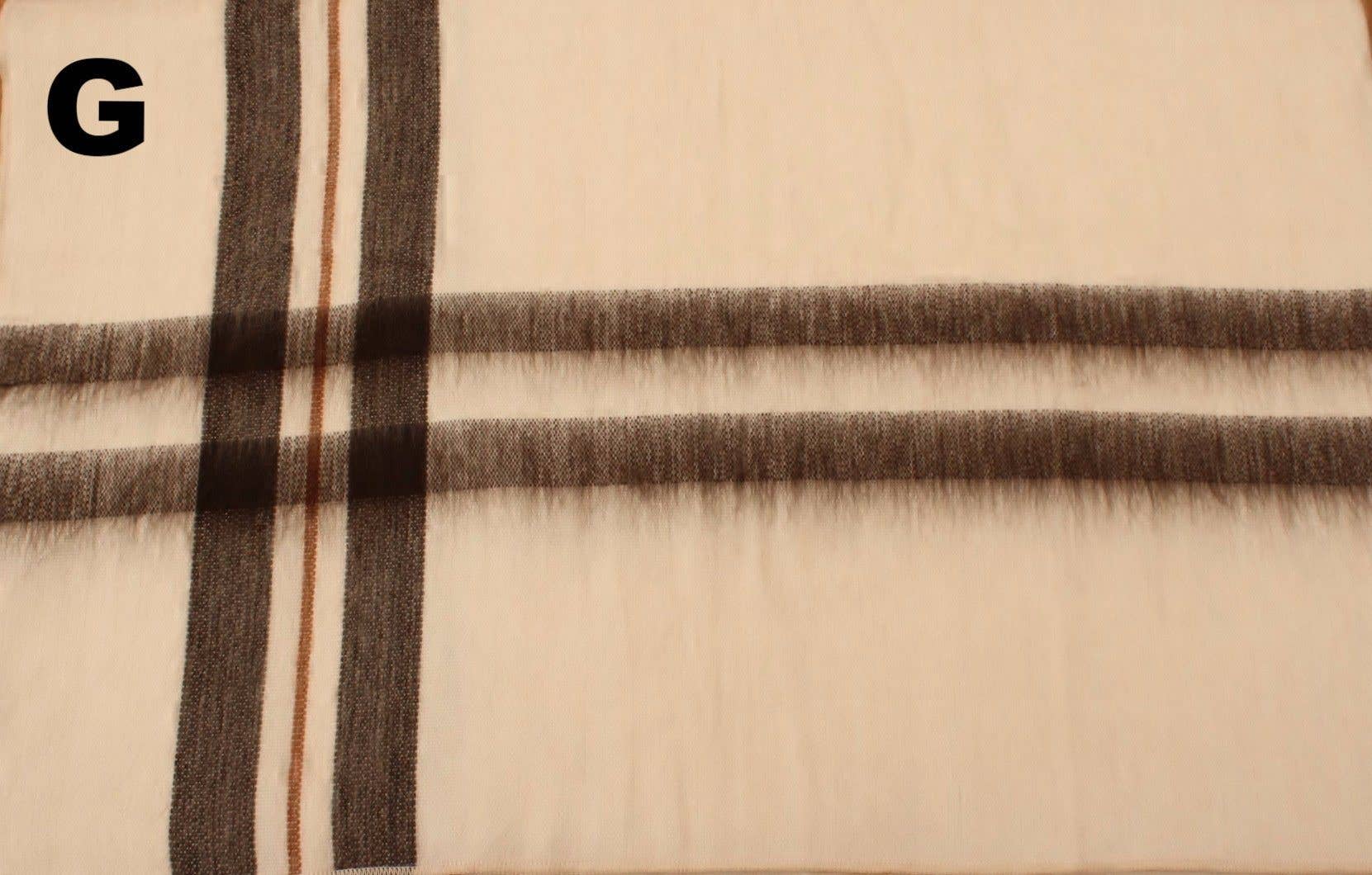 Choice Alpaca Products – wholesale Filtar – Alpacka Bed Filt - Randig24