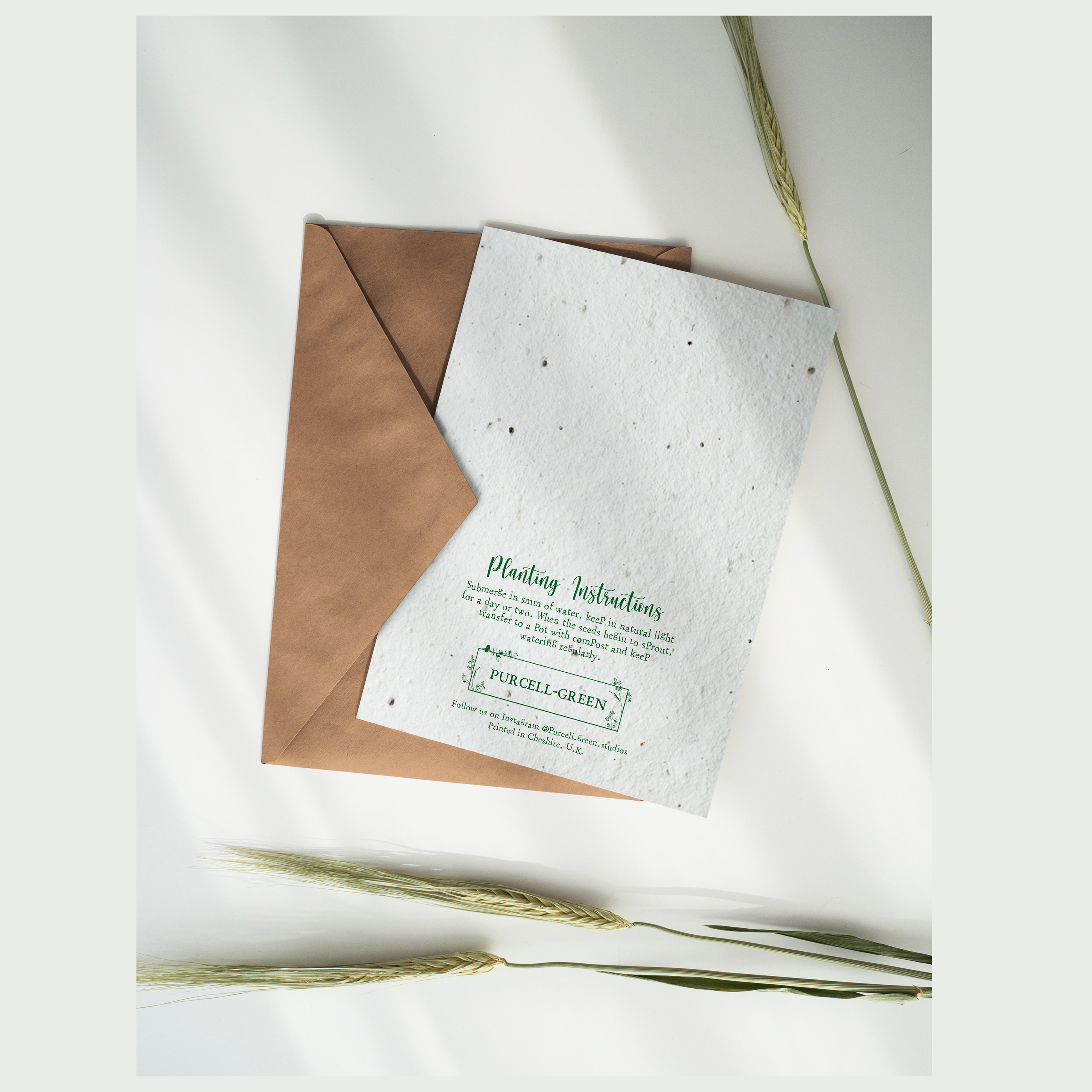 Purcell-Green Studios – wholesale Birthday card – Gardening Happy Birthday Plantable Greeting Card1