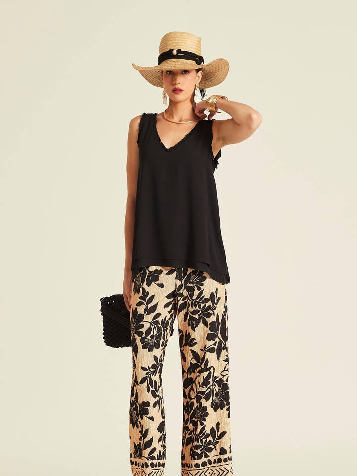 Pione Chiffon Top for wholesale by OKY