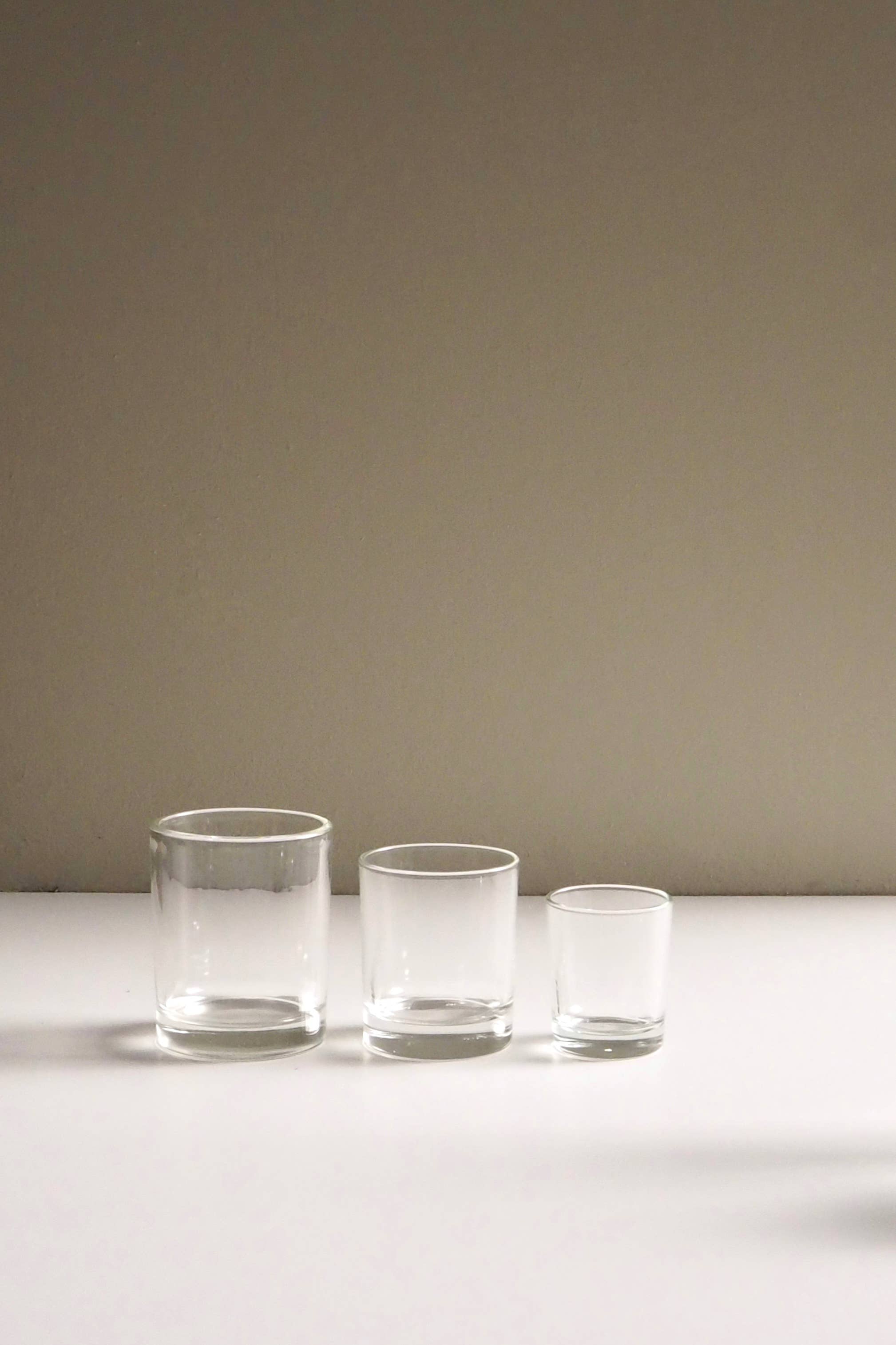 ELEVEN PEOPLE – Suporte de vela por atacado – Potes de vidro translúcido para velas1