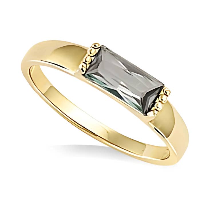 Bague Empilable Ivy pour la vente par Rune and Light