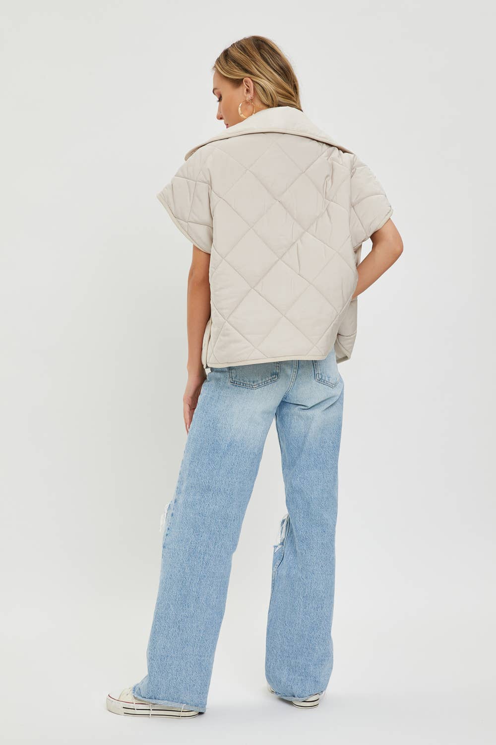 Sweet Lovely by Jen - Wholesale Outerwear Vest - Women's - QUILTED  PADDED VEST OUTERWEAR 8