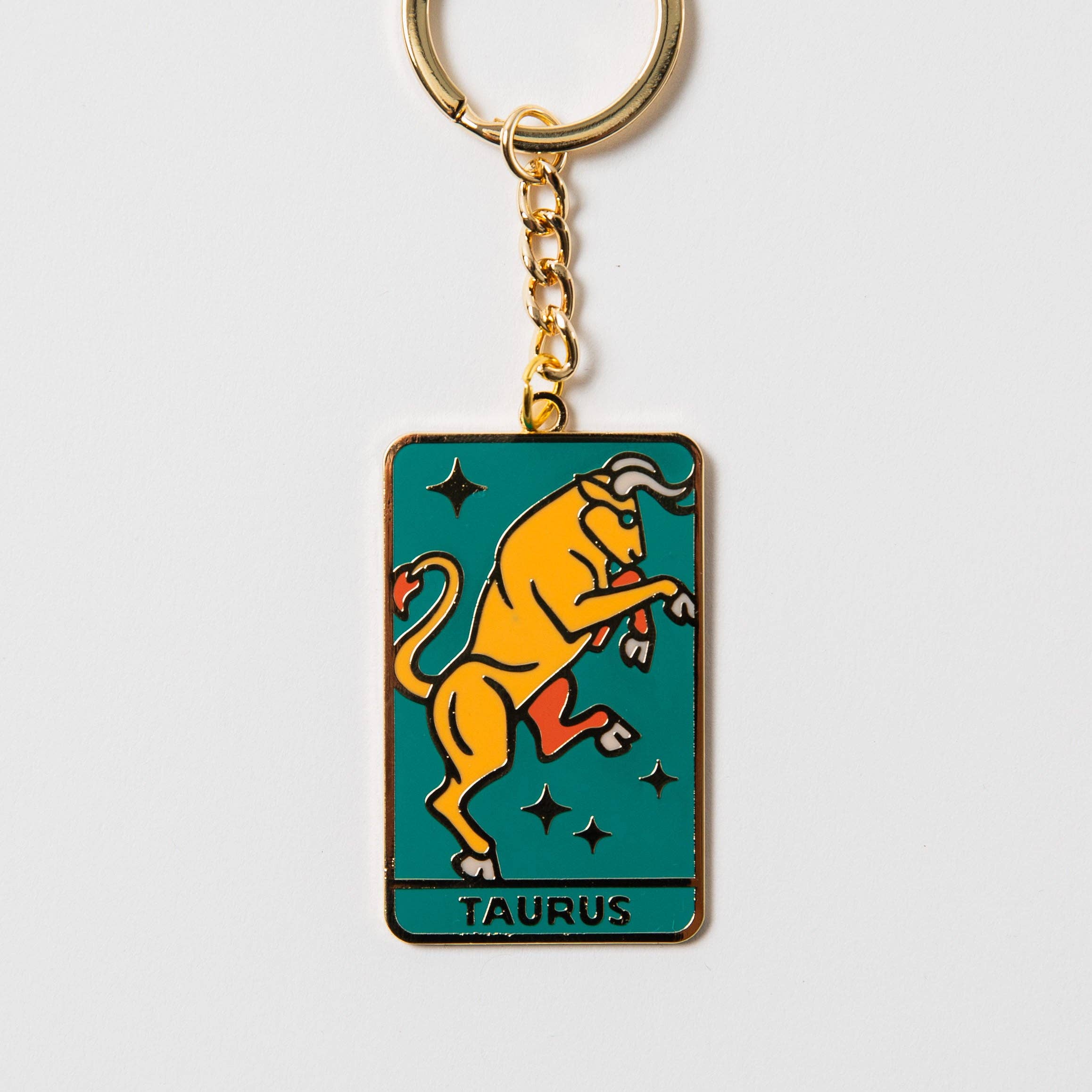 Upper Park Clothing - Wholesale Keychain - Women's - Zodiac Gold Metal Keychains2