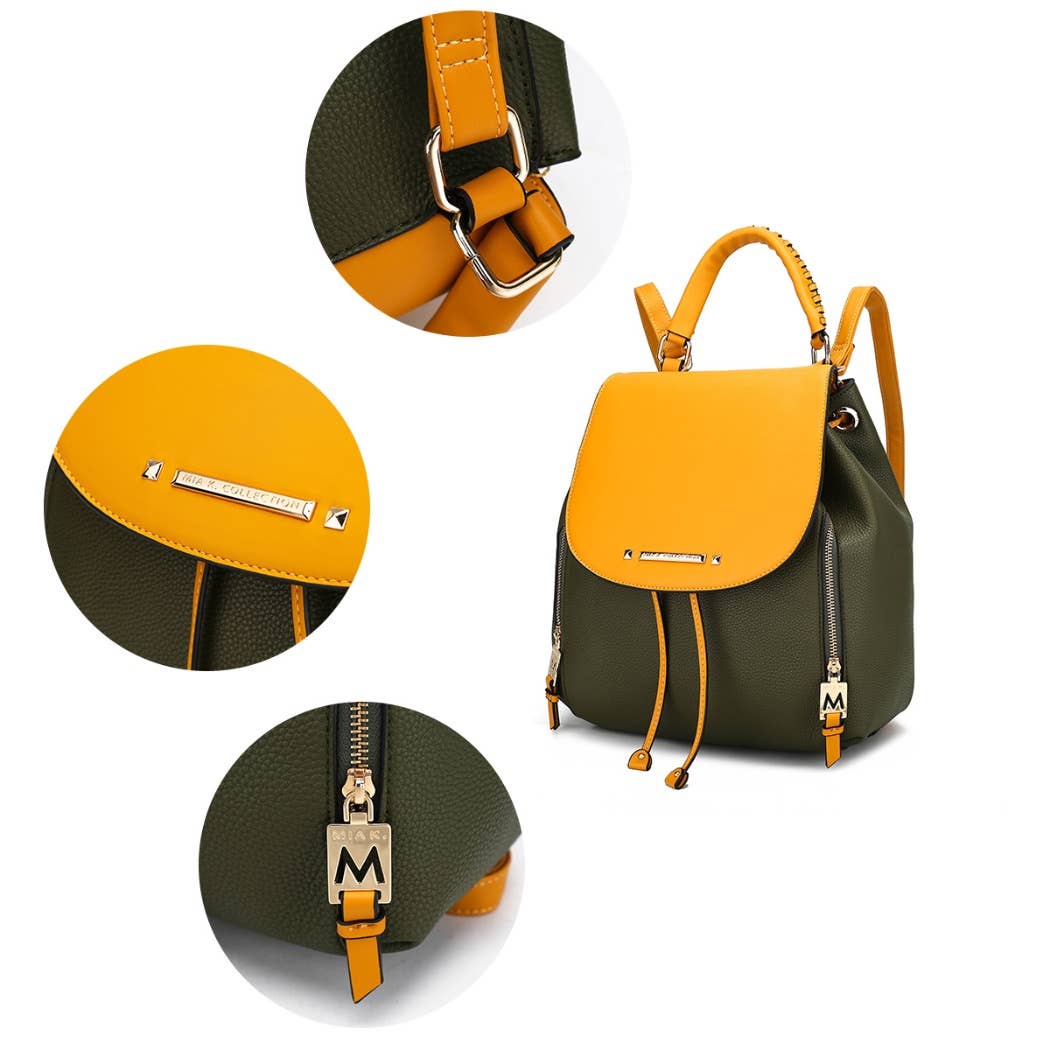 MKF Collection - Wholesale Backpack - Women's - MKF Kimberly Women Travel Backpack Vegan Leather18