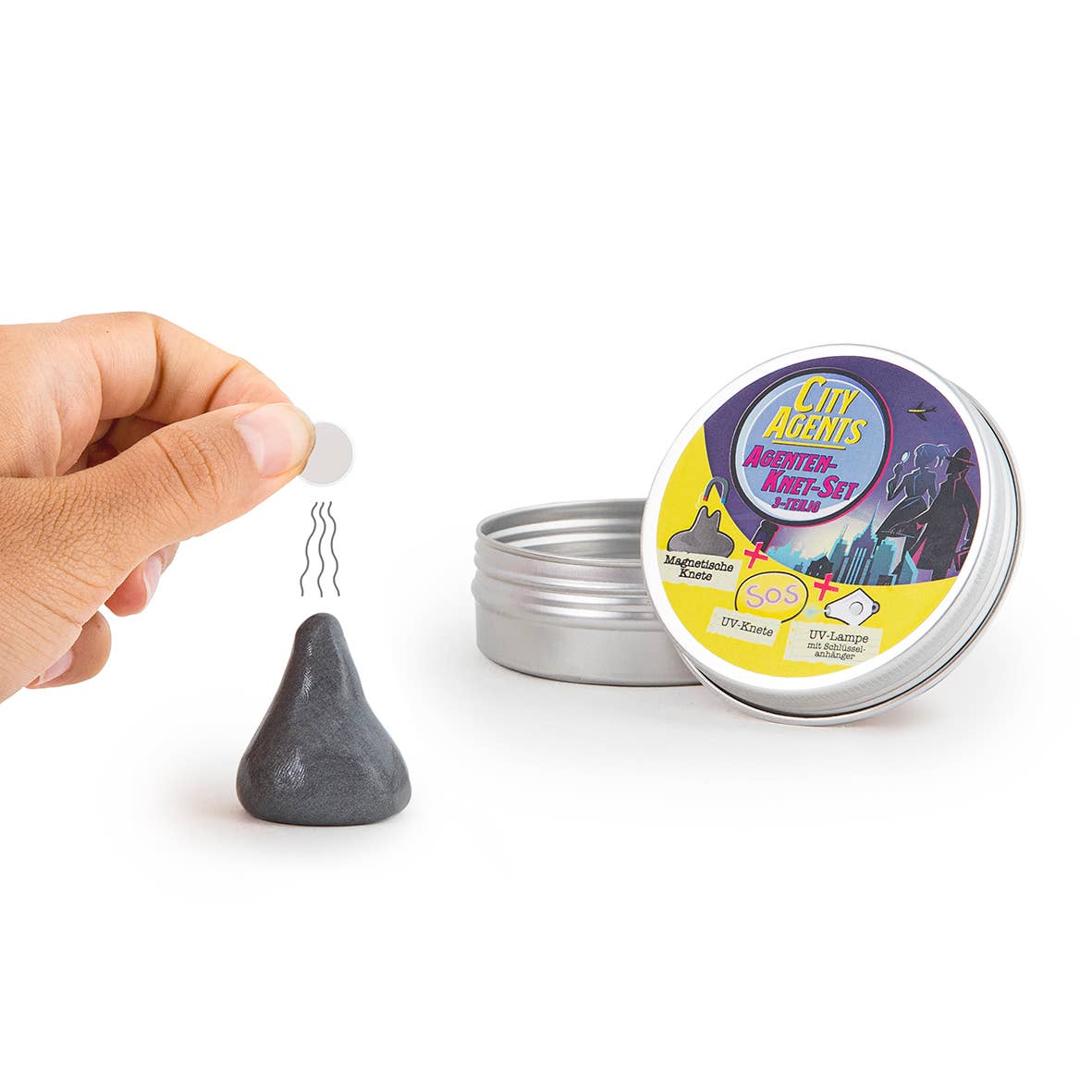 Trendhaus – wholesale Leksaksset - Barn – CITY AGENTS 3-delars knådningsset för agenter2