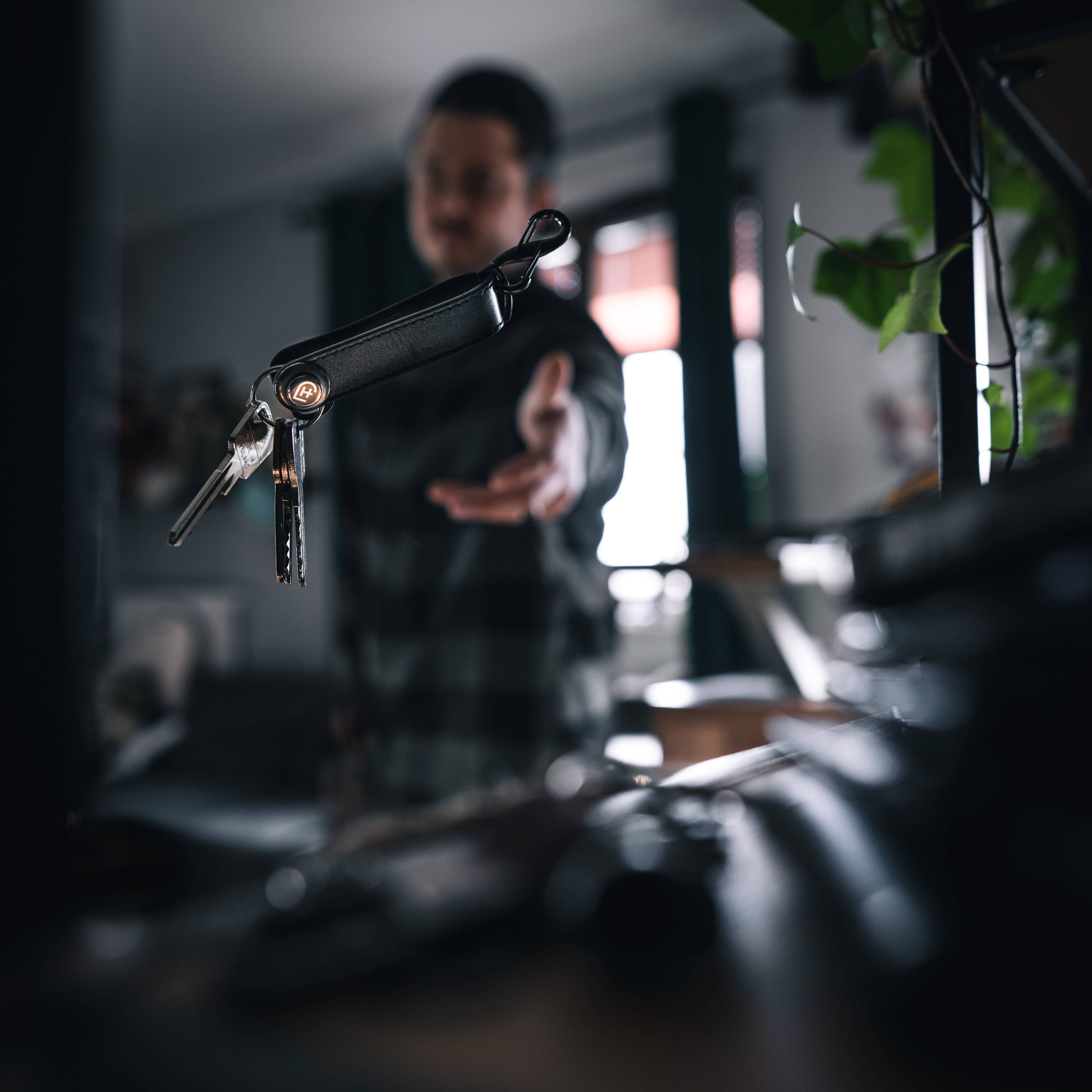 James Hawk – Porta-chaves - Unissexo por atacado – Organizador de chaves em couro elegante16