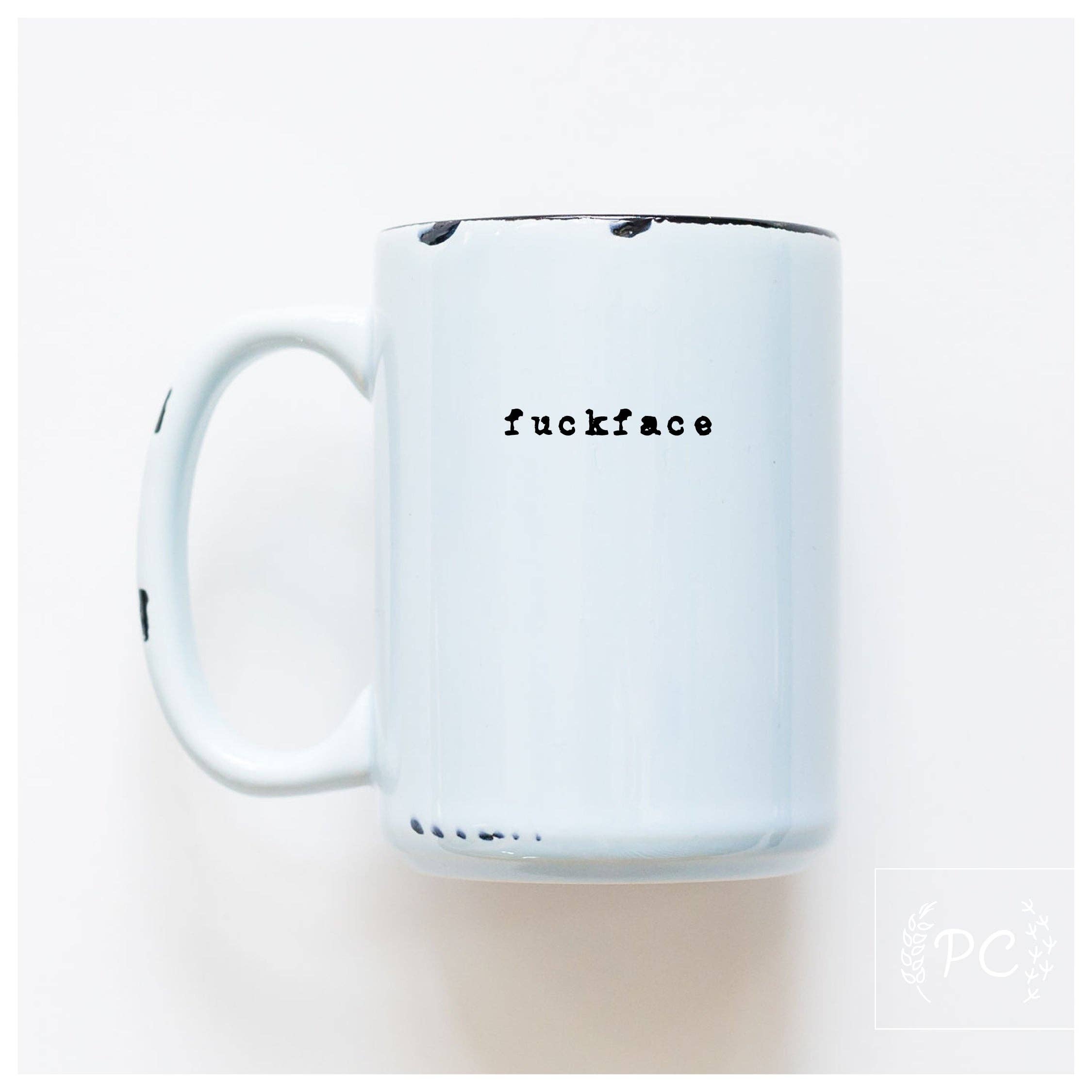 Prairie Chick Prints - Wholesale Coffee Mug - fuckface | ceramic mug1
