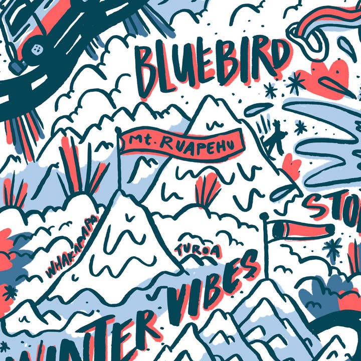 Allan Wrath - Wholesale Art print - Winter Vibes1