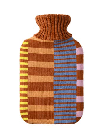 Deconstructed Hot Water Bottle with Cover for wholesale by Casa Rolio