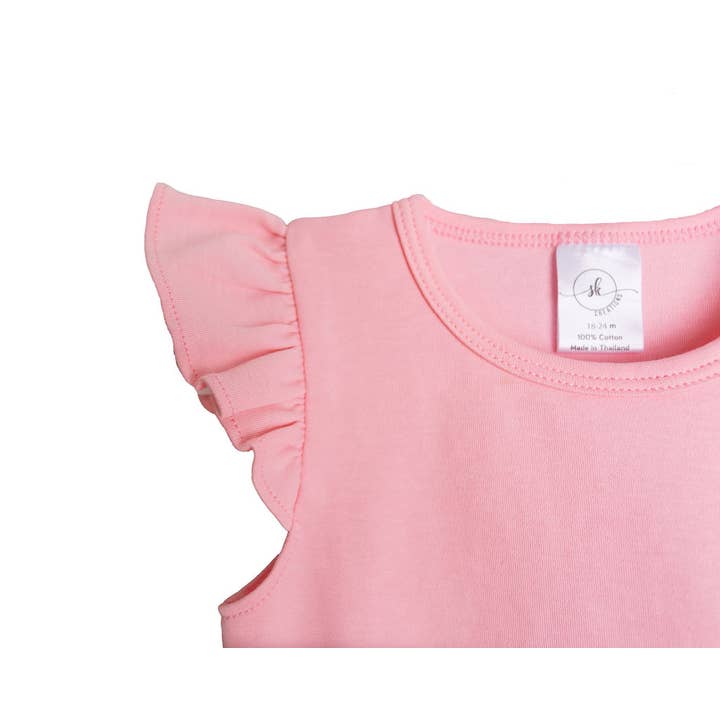 SK Blanks - Wholesale Bodysuit (Non-Footed) - Baby - Flutter Sleeve Bubble4