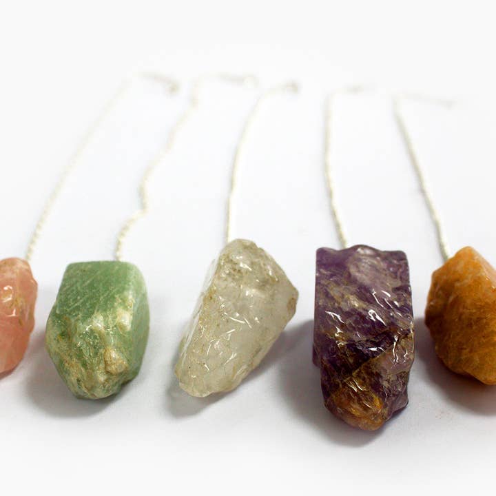 Natural Stone Pendulums - Assorted for wholesale by Ancient Wisdom