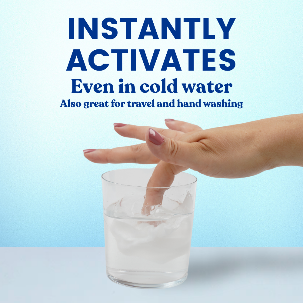 MamaP - Venta al por mayor Cápsulas/ polvos de detergente para ropa - Hojas de detergente para la ropa sin SLS para pieles sensibles6