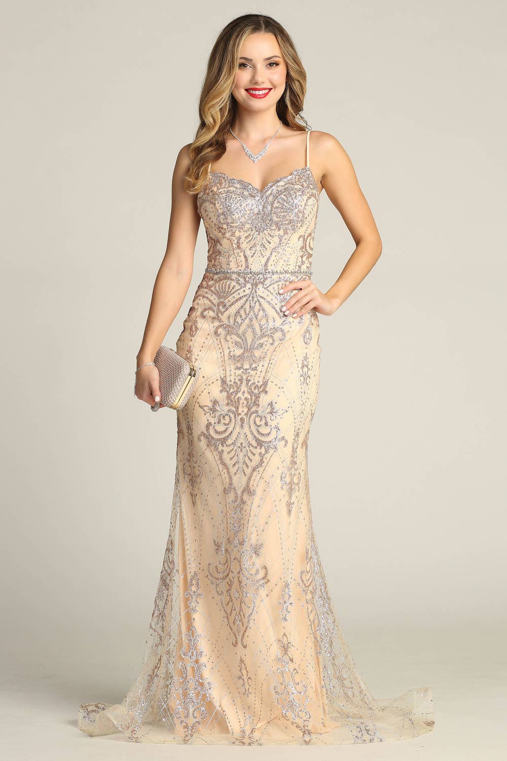 Chicas – wholesale Gown – Women's – Floor Length/mermaid Ornate Dress CHF30539