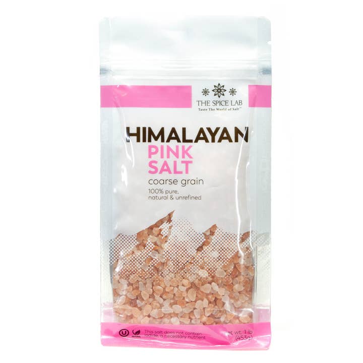 Himalayan Pink Salt (Coarse Grain) - Case of 6 - 16 oz for wholesale by THE SPICE LAB