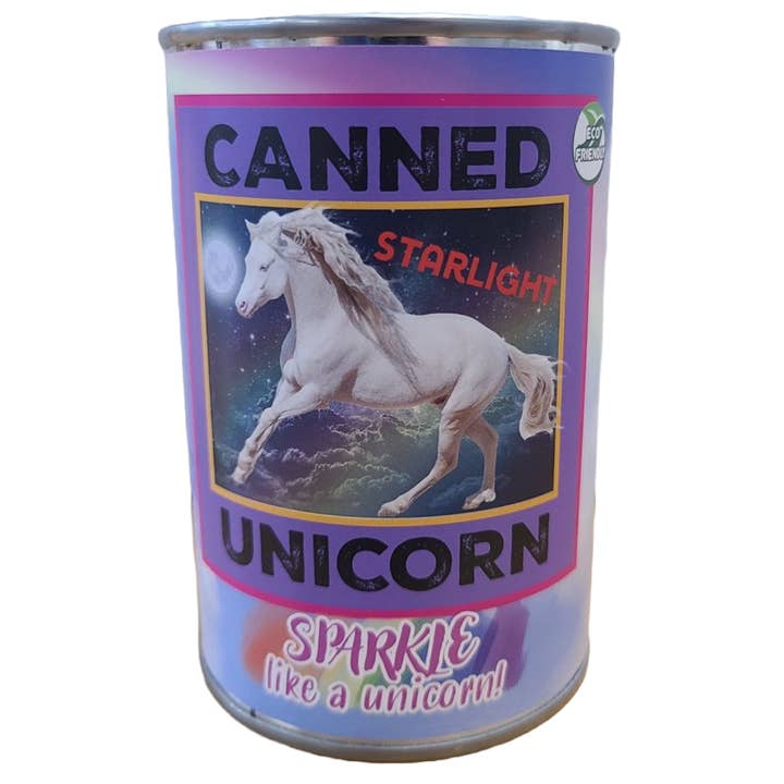 Canned Gifts - Wholesale Stuffed/Plush Toy - Kids & Baby - Canned Unicorn | Stuffed Animal Plush w/Fun Jokes|Starlight