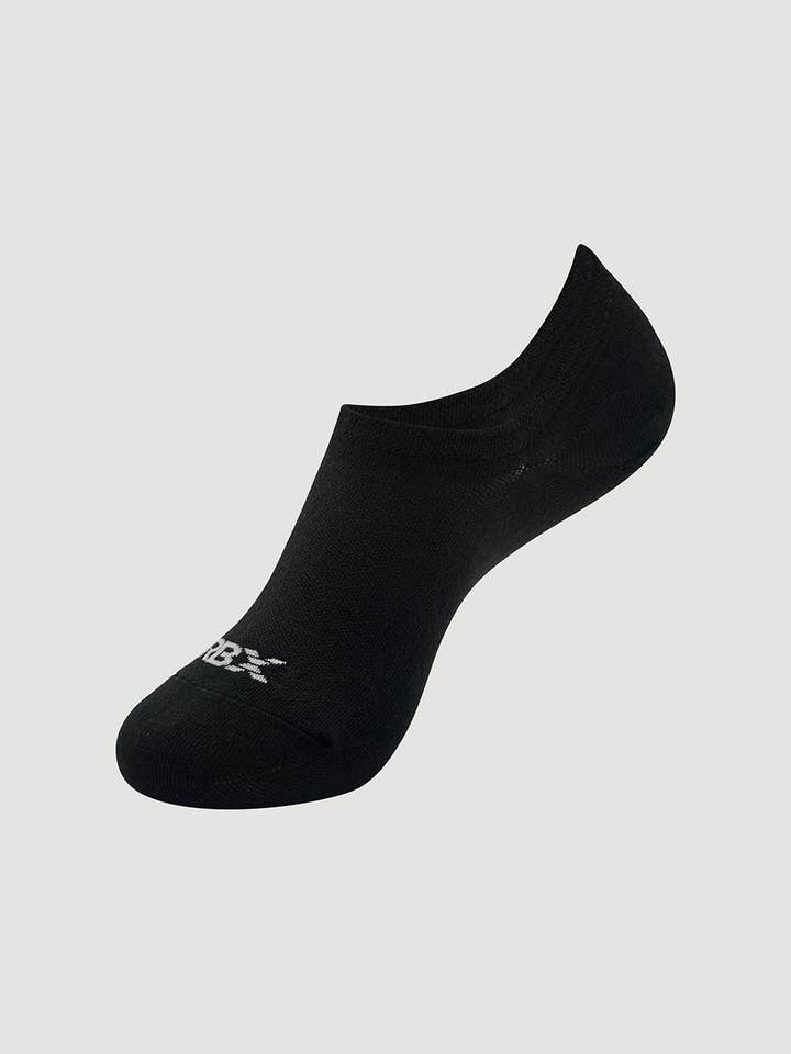 Black Daily Go-To No Show Socks 3 Pack for wholesale on Faire1