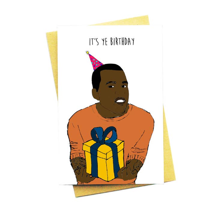 It's Ye - Tarjeta de felicitación de cumpleaños para venta al por mayor de Nocturnal Paper