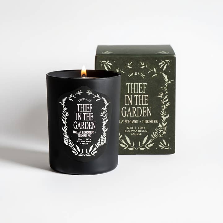 Thief In The Garden Candle for wholesale by True Hue