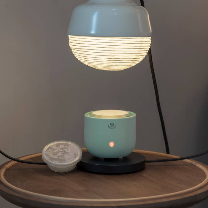 SERENE HOUSE - Wholesale Wax Warmer - Sprout Green Ceramic No-Spill Wax Melt Warmer