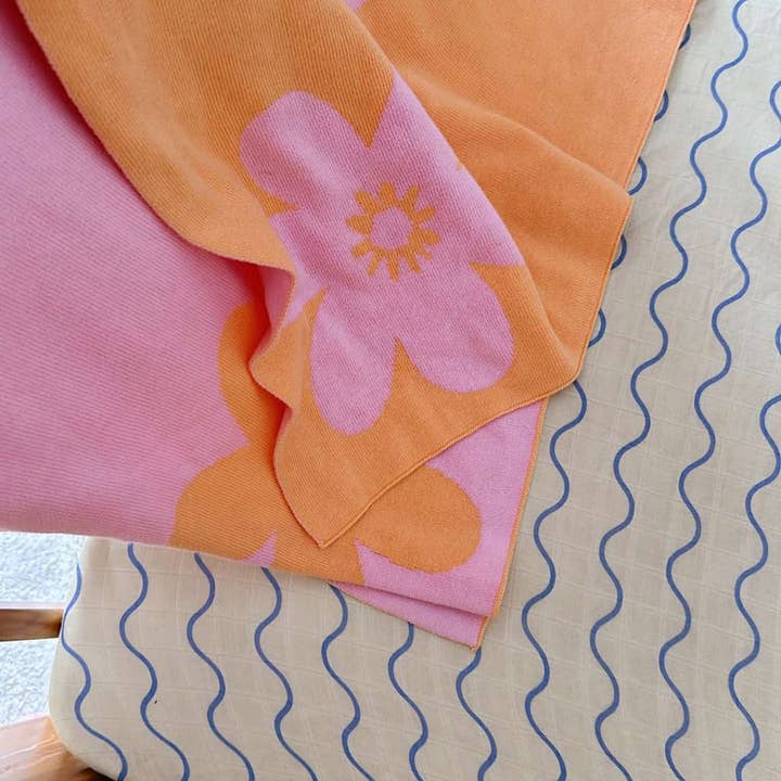 The Bundle Co - Wholesale Milestone Blanket - Kids & Baby - Wildflower Blanket - 100% cotton baby blanket