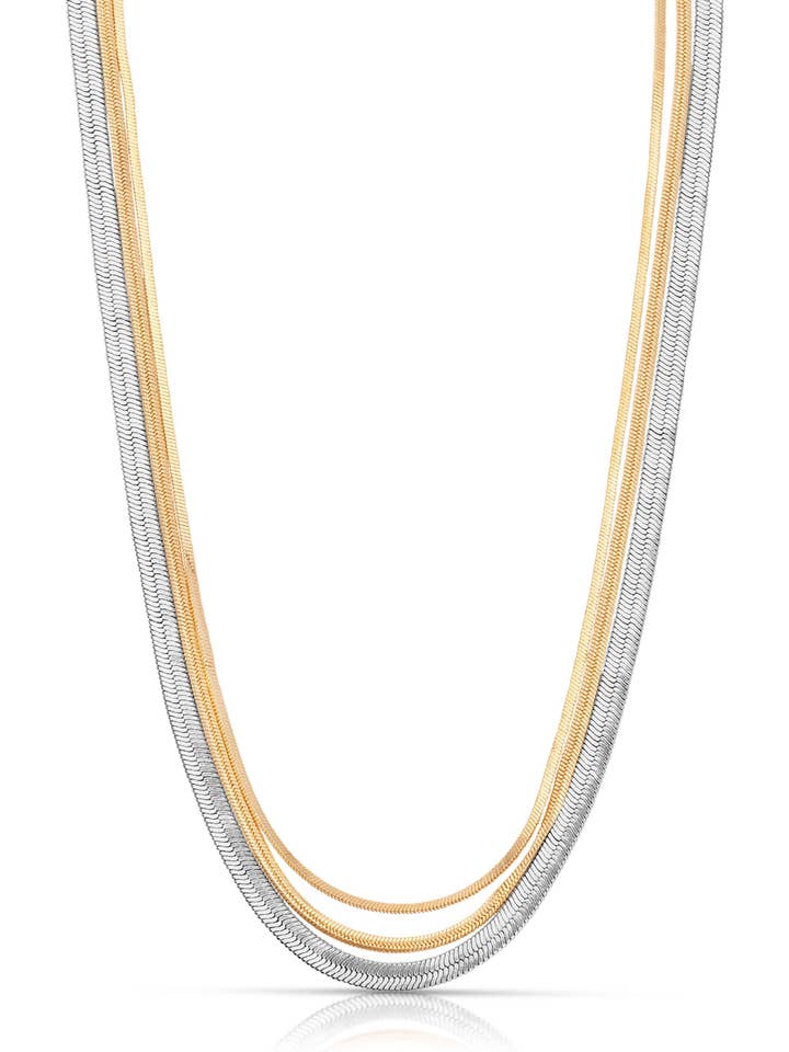 Collana con Fili di Metallo Misti per la vendita all'ingrosso da parte di Ettika