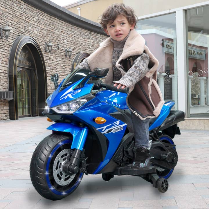 39F Inc. - Wholesale Bike/Scooter - Kids - 12V Kids Ride-On Motorcycle Training Wheels Christmas Gifts14