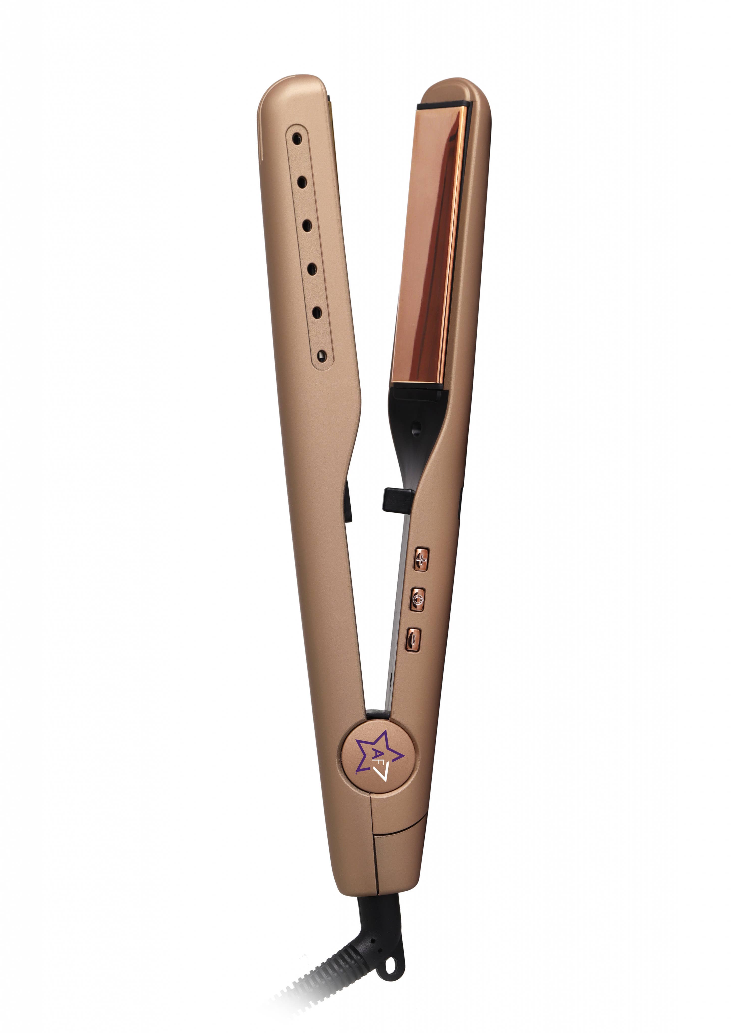 Almost Famous – wholesale Plattång – Digital 2inOne Twist platt järn - Rose Gold Titan plattor8