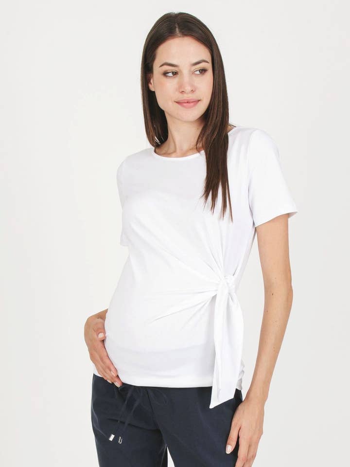 ATTESA Maternity by Vittorio Martinelli srl - Wholesale Top - Maternity - Karen M - maternity shirt0