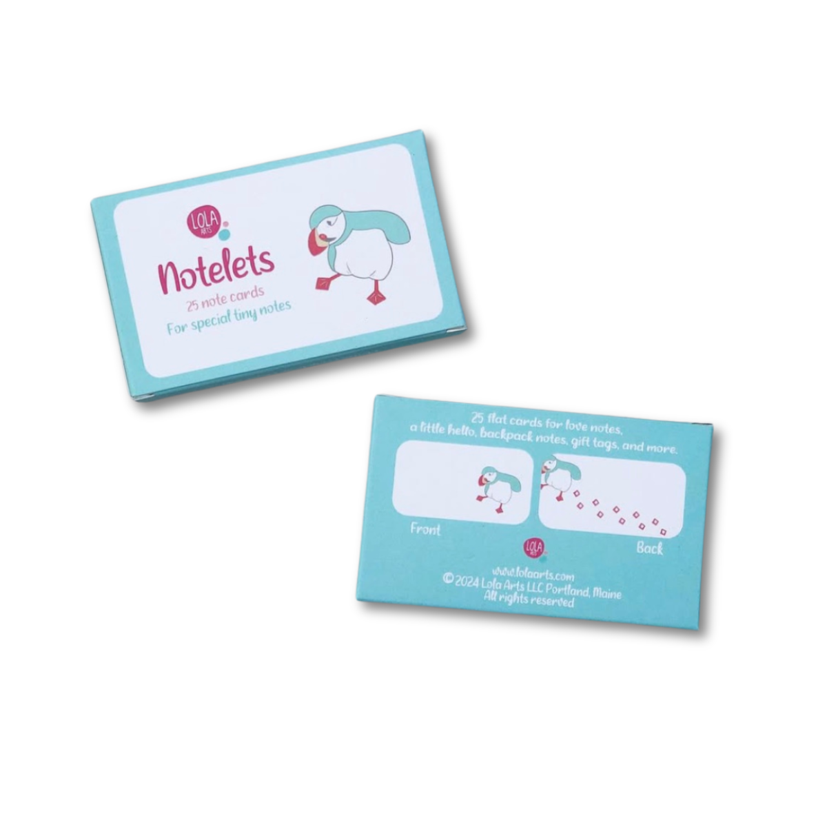 Lola Arts - Wholesale Stationery/Notecard Set - Notelets, tiny note card set0