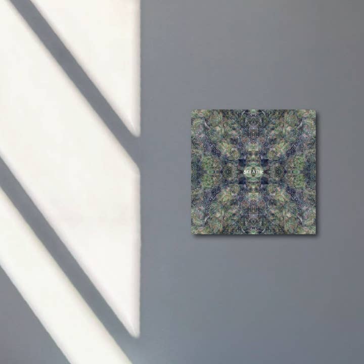 "breathe in the succulents" - series: you are presence, metal print for wholesale by DOEQUO