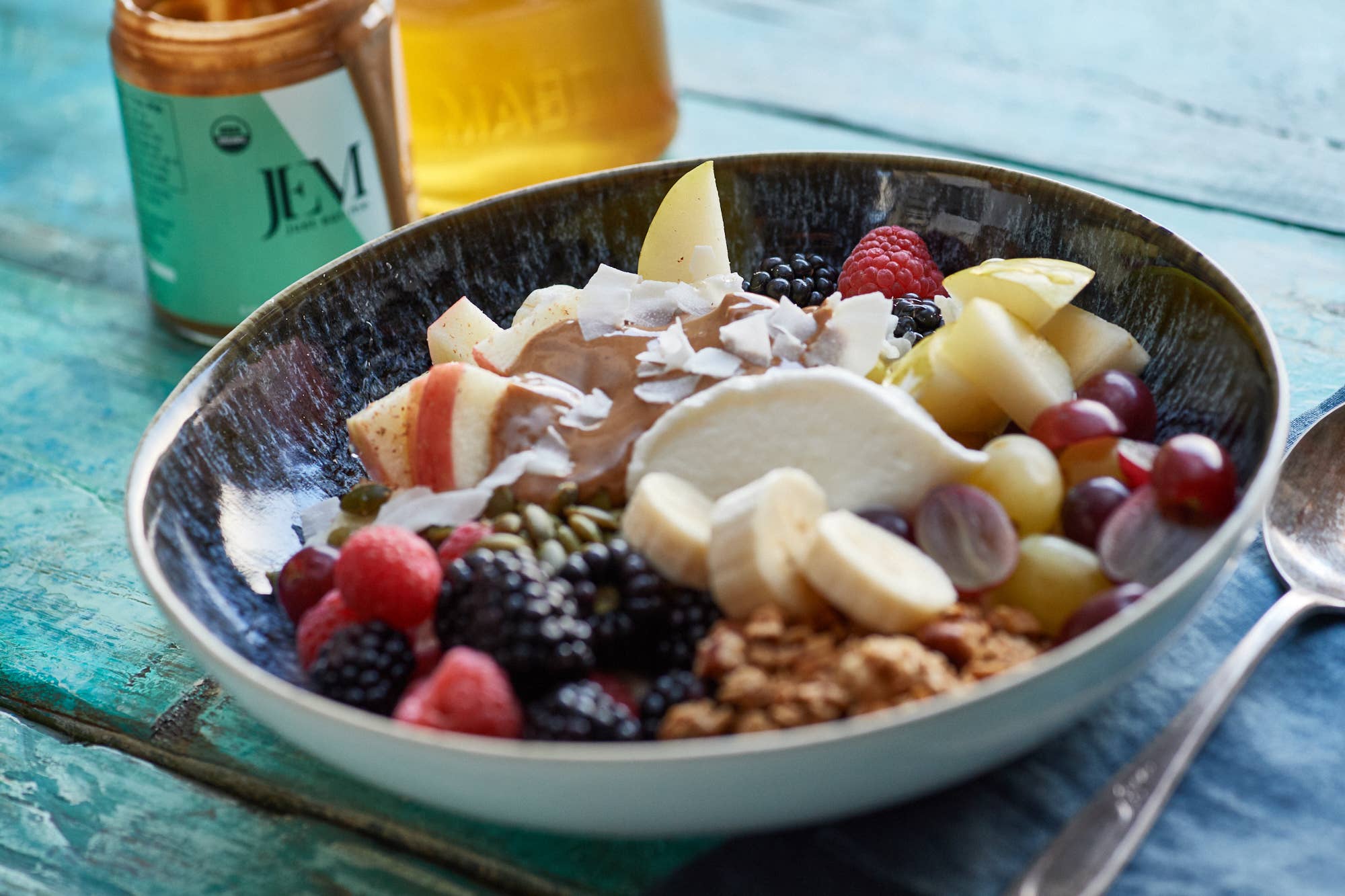 JEM Organics – wholesale Nut butter – JEM Nut Butters 8 Pack Gift Box/Sampler Pack  1.27oz jars3