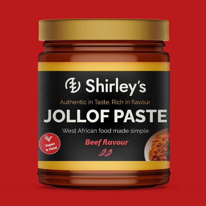 Shirley's - Jollof Paste - Beef - 170g for wholesale by Shirley's Foods
