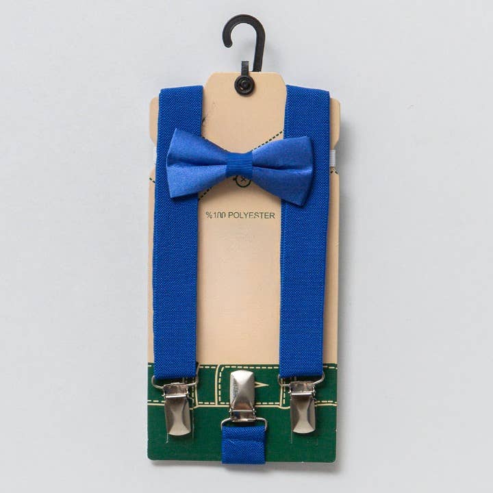 Omnis Pura - Vente Bretelles – enfant - Accessoires garçon spécial jour : bretelles et nœud papillon 0-24 mois5