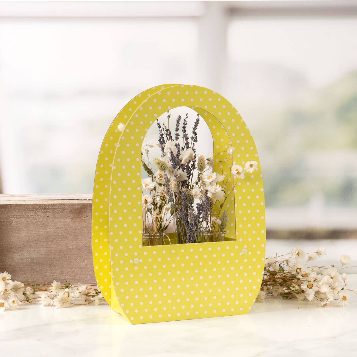 Willow Group - Wholesale Decorative Tabletop Object - Rect Foldout Paperboard Basket2