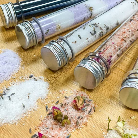 Bath Salt Set, Bath Soak Gift Box, Bath Salts For Soak for wholesale by UniverseDelights