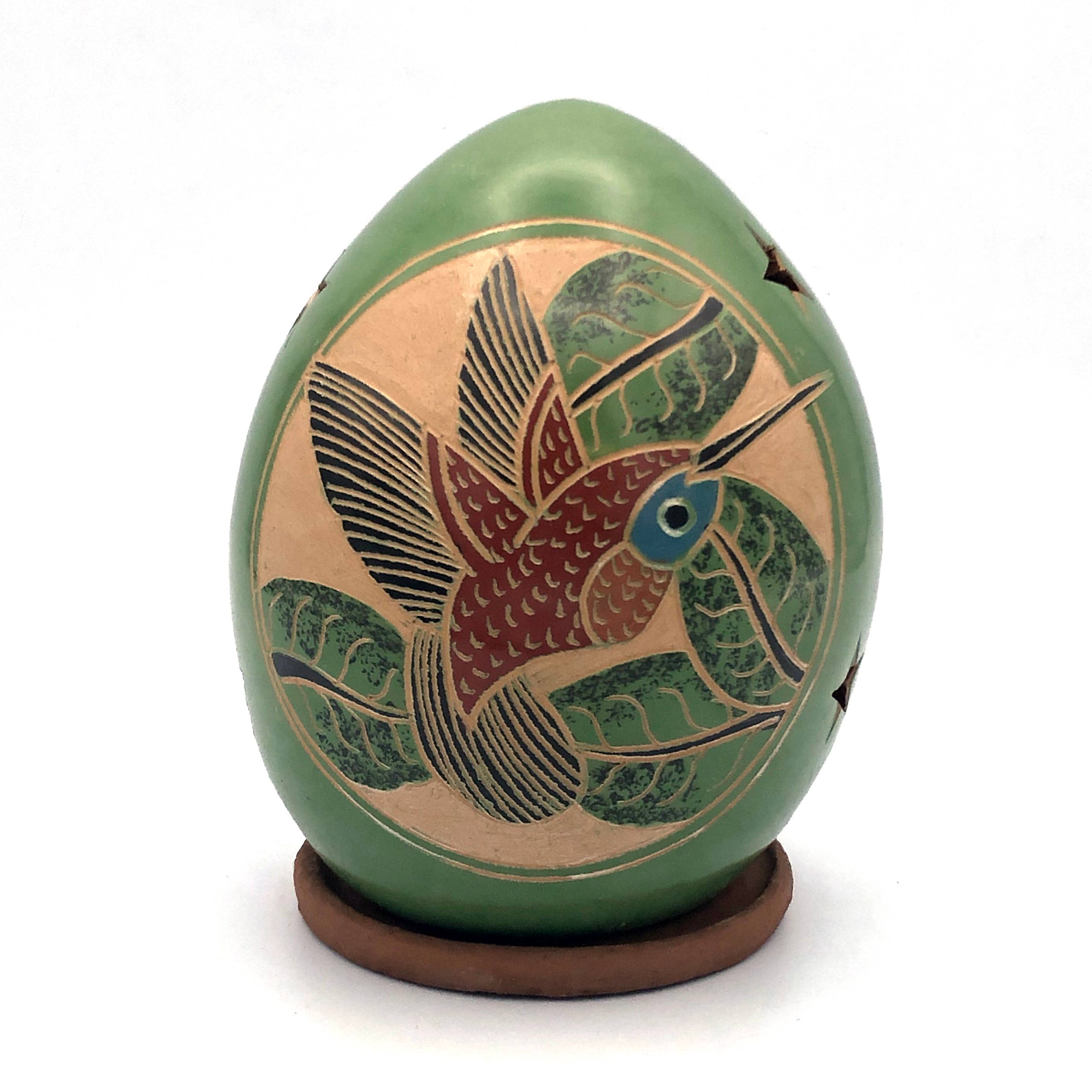 Women of the Cloud Forest - Wholesale Decorative Tabletop Object - Hummingbird Luminary2