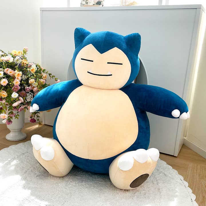 K_Wonderland - Vendita all'ingrosso Peluche - Bambini e neonati - Pockemon Snorlax, peluche morbido, regalo decorativo
