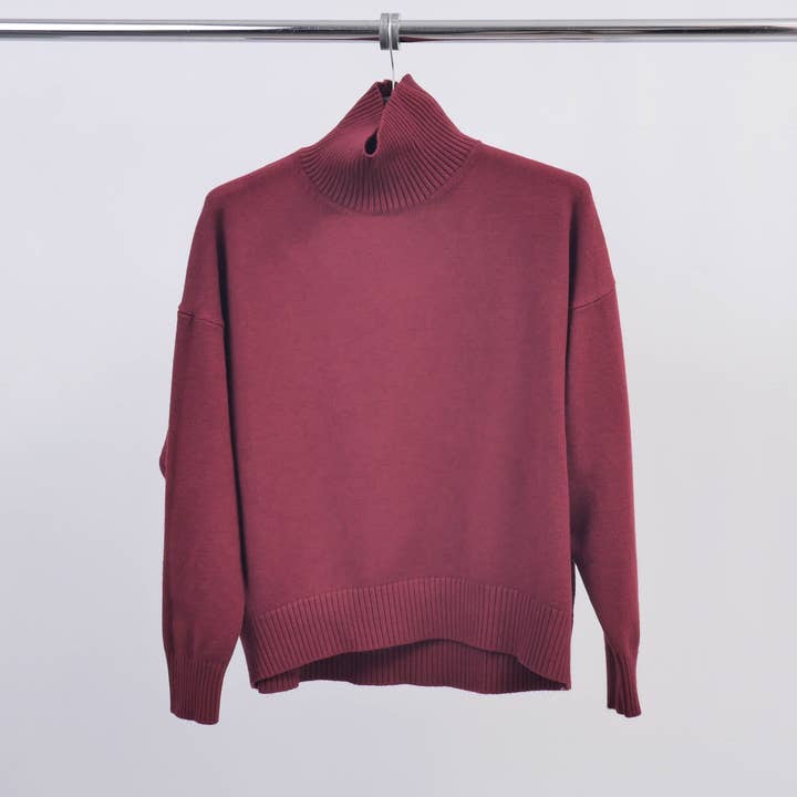 HY86038 turtleneck sweater for wholesale by Cecile Wang