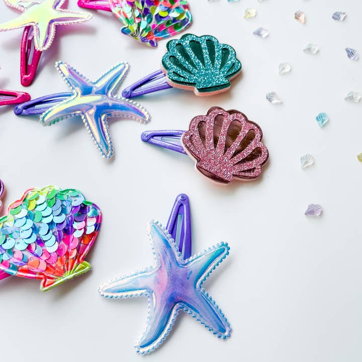 Snap Clip Sets - Seaside for wholesale by Shantiques Mini Creations