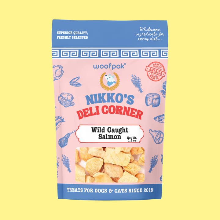 Wild Caught Salmon for wholesale by Woofpak Dog Bakery