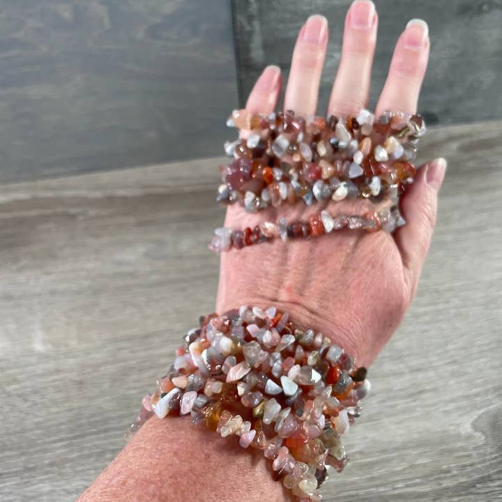 Keystone Crystals - Wholesale Beaded Bracelet - Gemstone Chip Bracelets – Common Crystals in Bulk Wholesale2