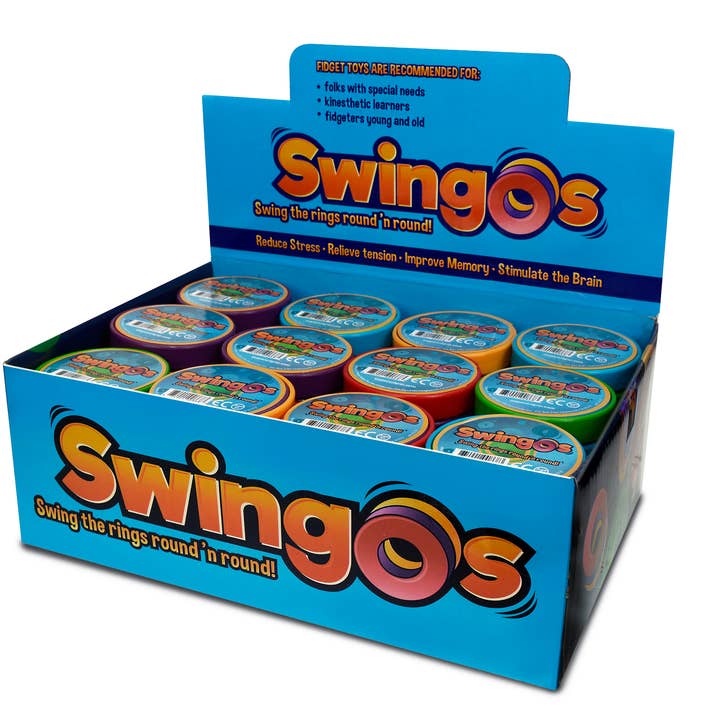 Swingos Fidget Spinner (24 ct. Display) TPG-868 för wholesale av TPG Creations / The Pencil Grip